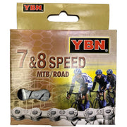 Anti-rust YBN chain 7 or 8 speeds