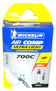 Cámara de aire Michelin Ultralight A1 700 x 18-23c