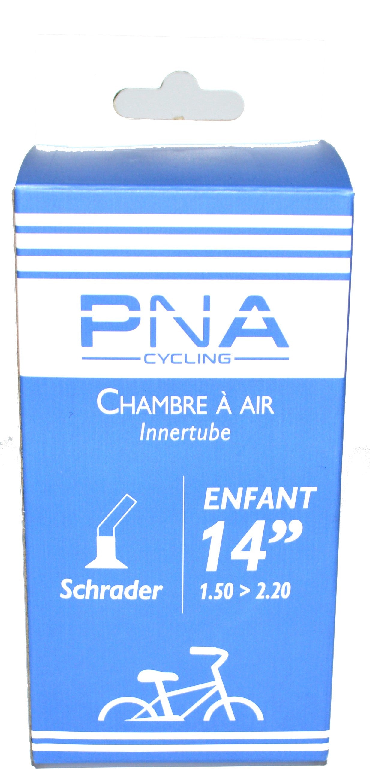 Chambre à air PNA 14" x 1,50-2,20 valve coudée