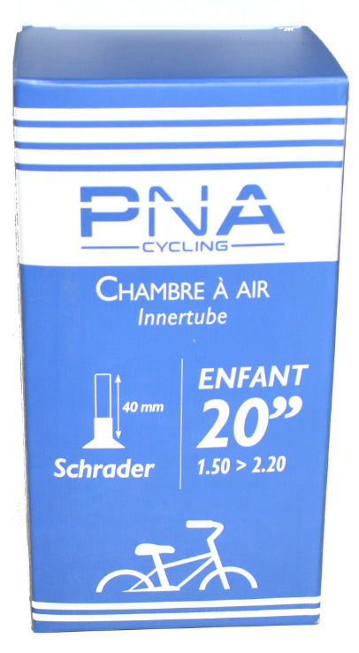 Chambre à air PNA 20" x 1,50-2,20 schrader 40mm