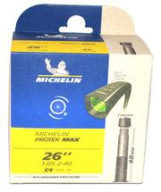 Chambre à air vélo Michelin 26" x 1.85-2.40 Schrader PROTEK MAX C4