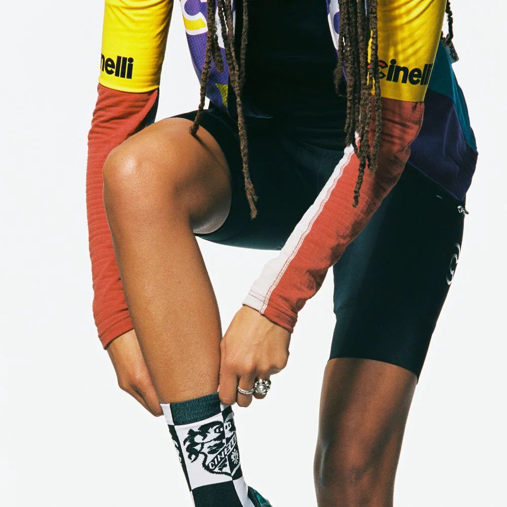 Calcetines Cinelli Crest Black 'N' White Pastori