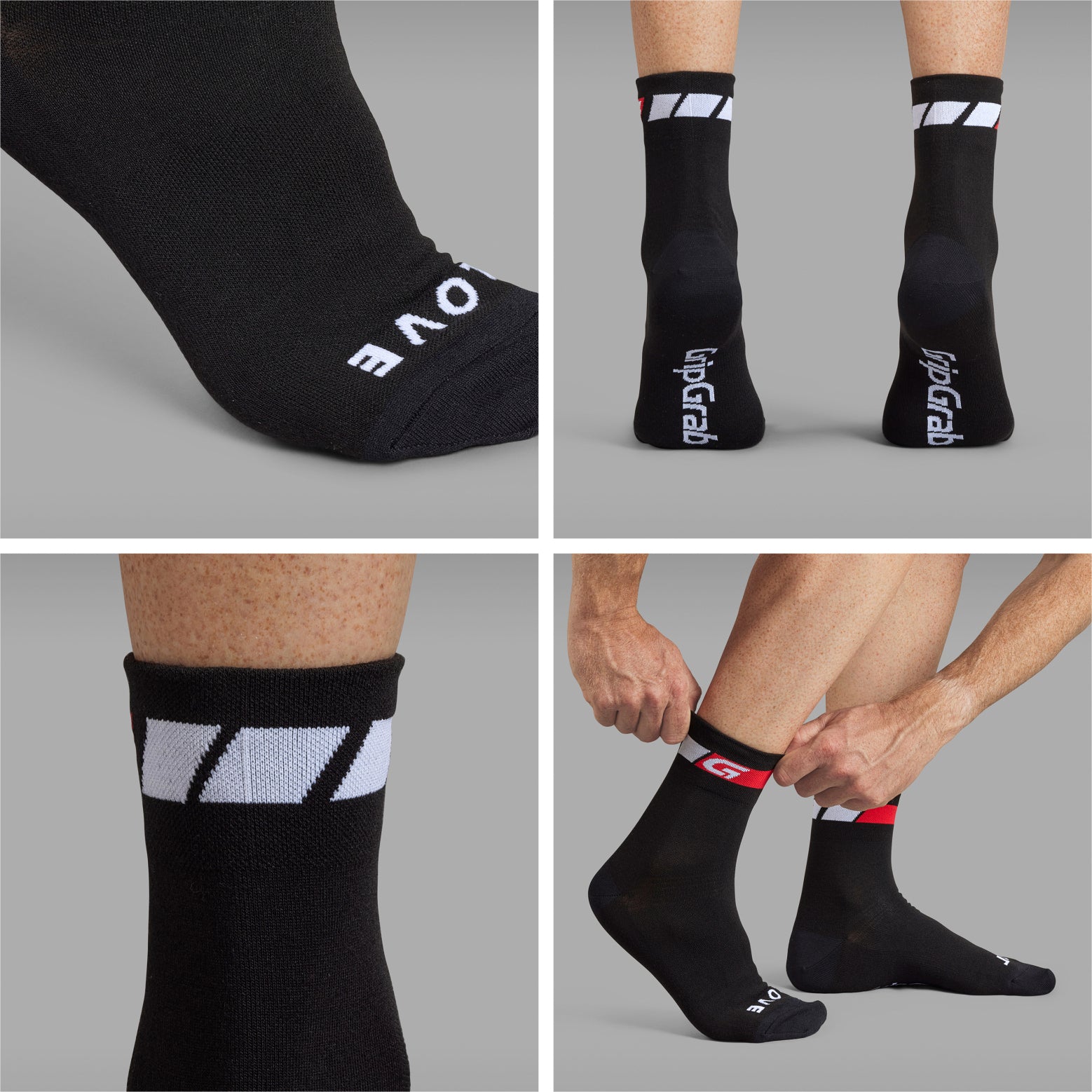 Chaussettes vélo d'été GripGrab Classic