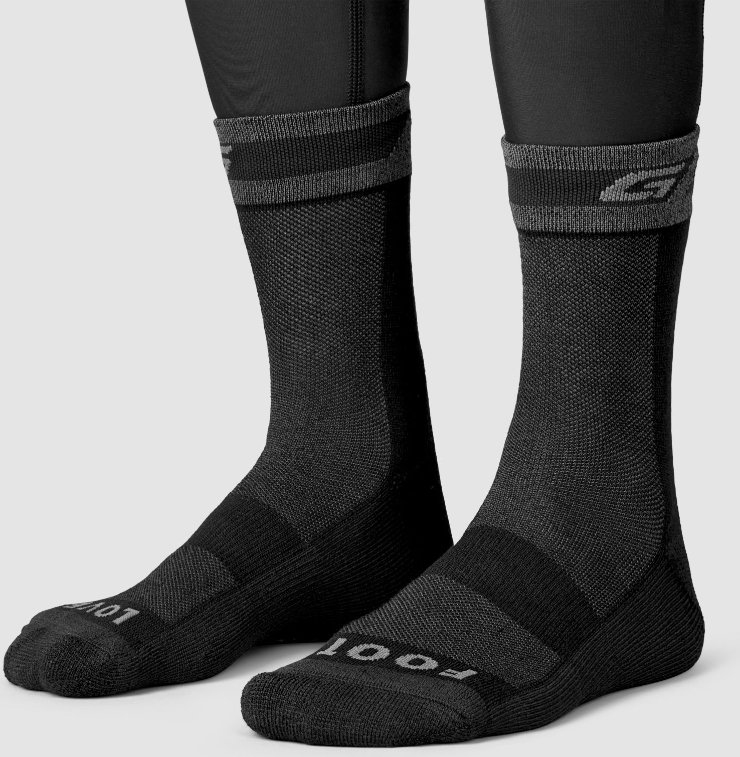 Chaussettes vélo d'hiver en mérinos GripGrab