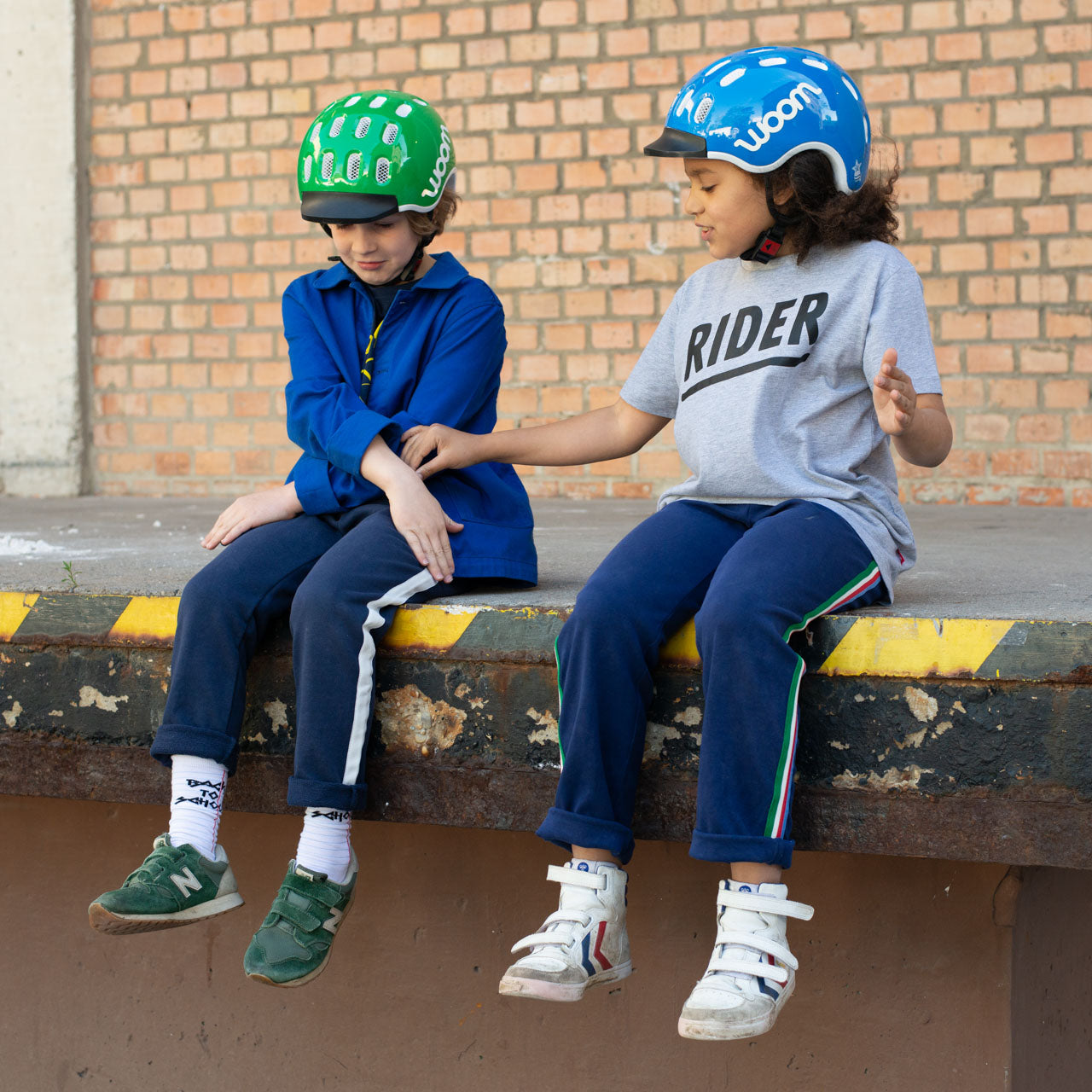WOOM Calzini da ciclismo per bambini Back To School