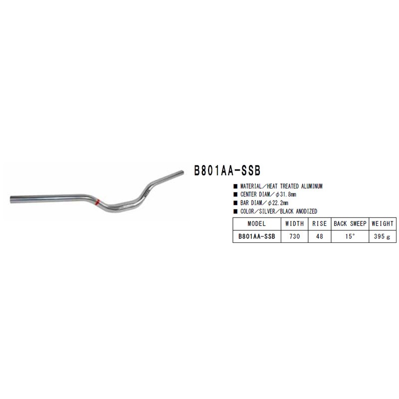 Nitto B801AA SSB Handlebar