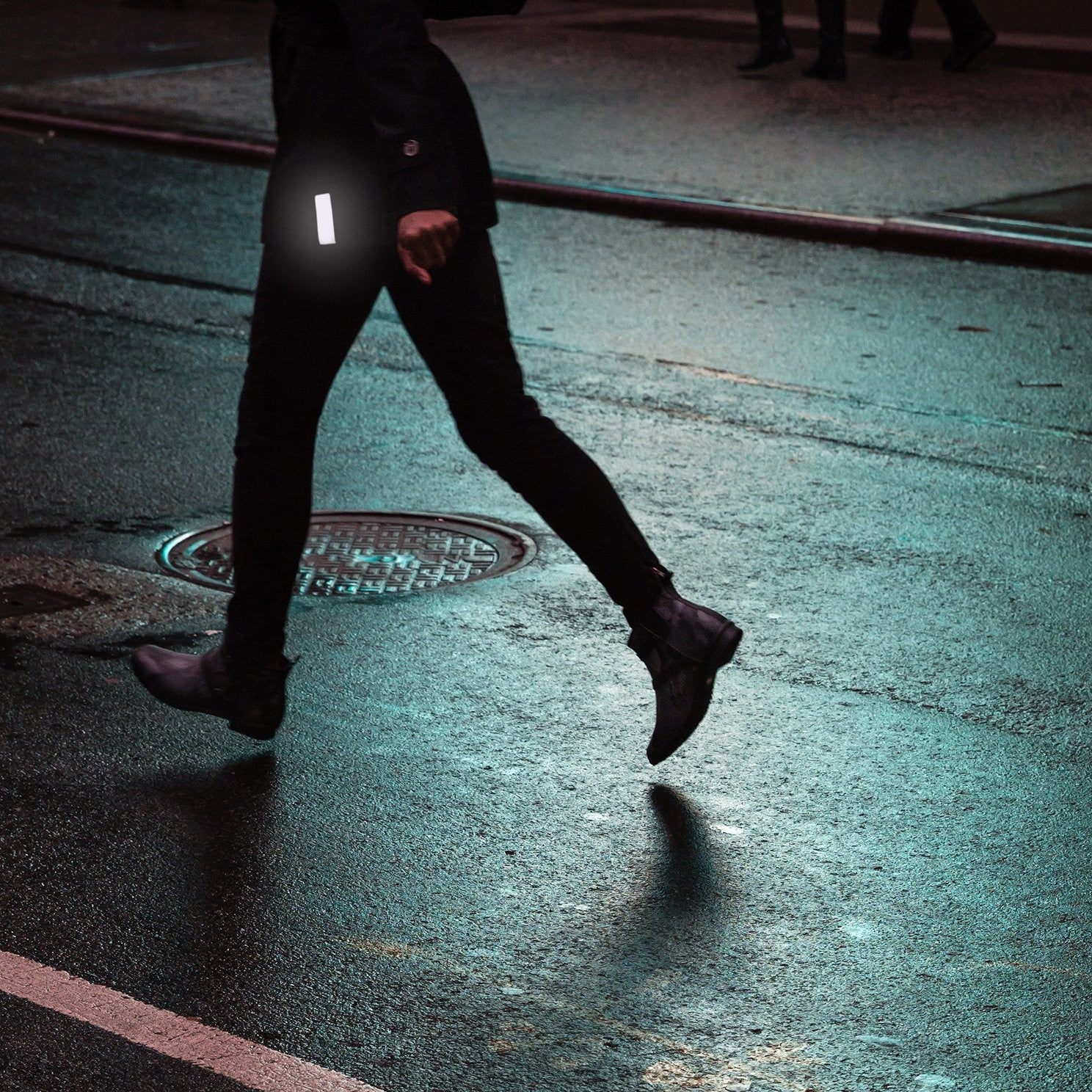 BOOKMAN Green Reflector Clip