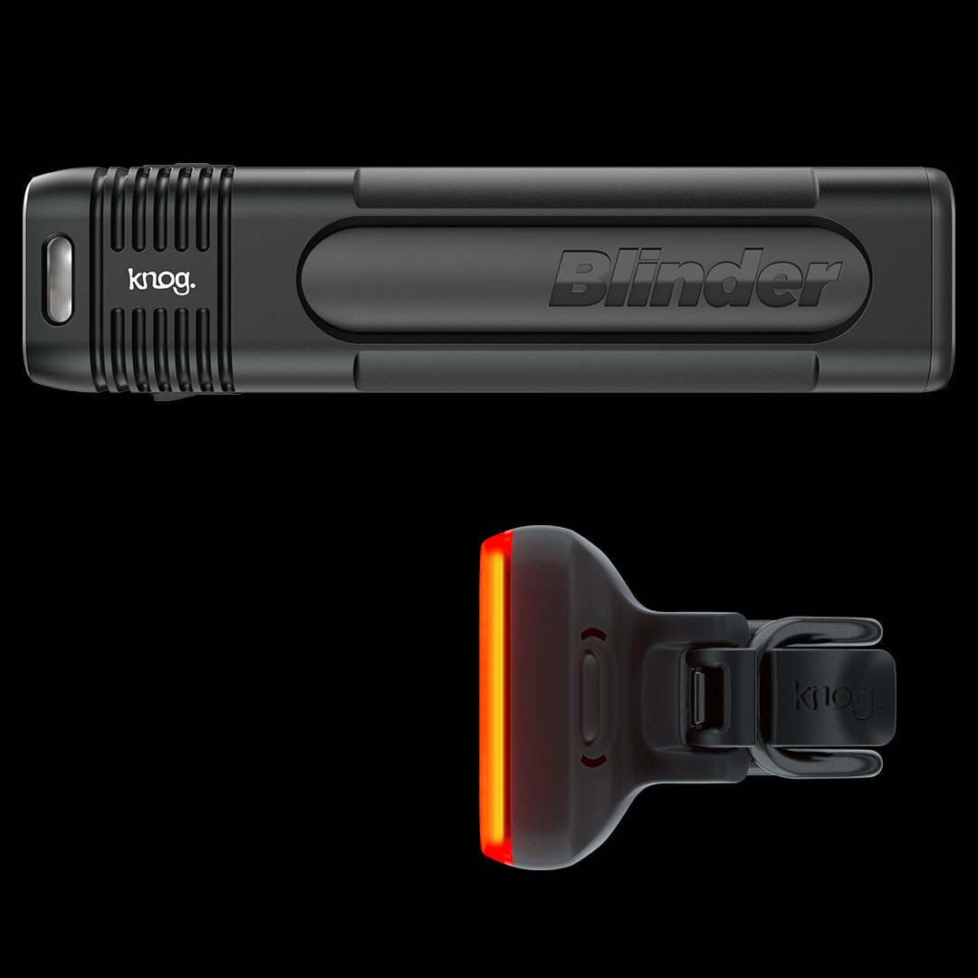Combo éclairage vélo avant et arrière Knog Blinder Pro