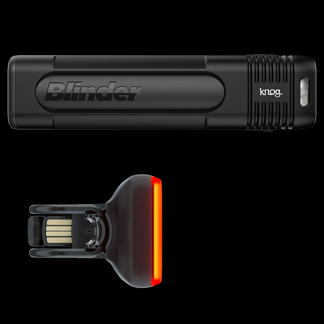 Combo éclairage vélo avant et arrière Knog Blinder Pro