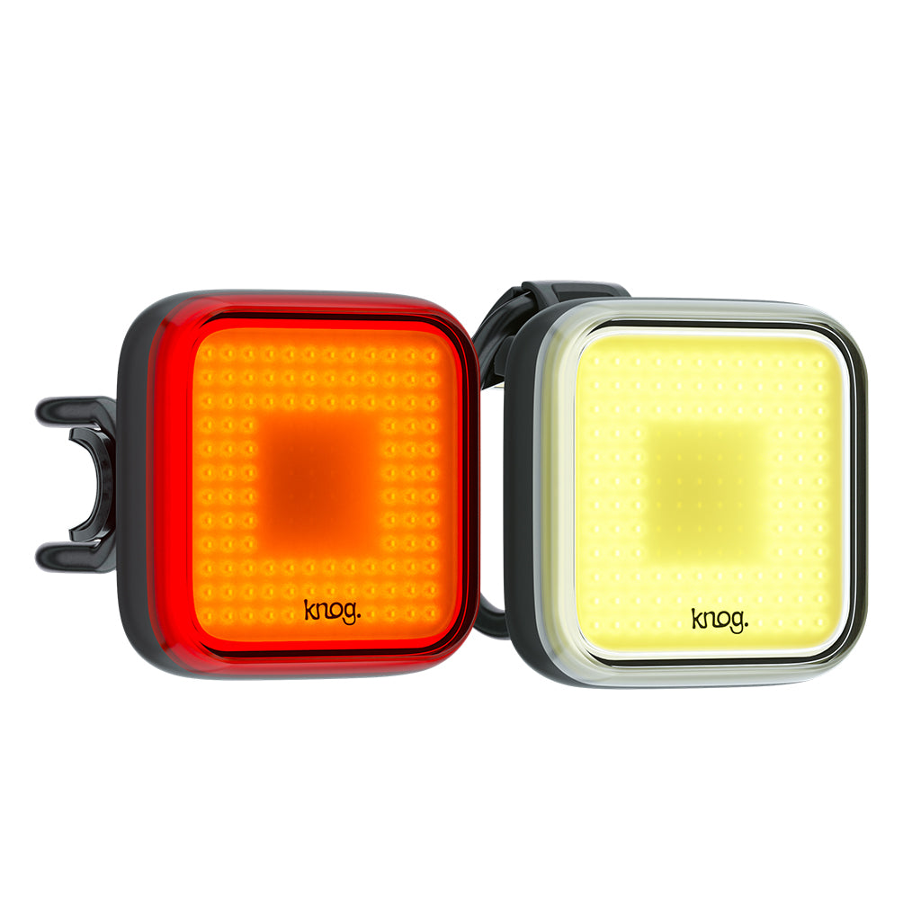 Combo éclairage vélo LED Knog Blinder Square