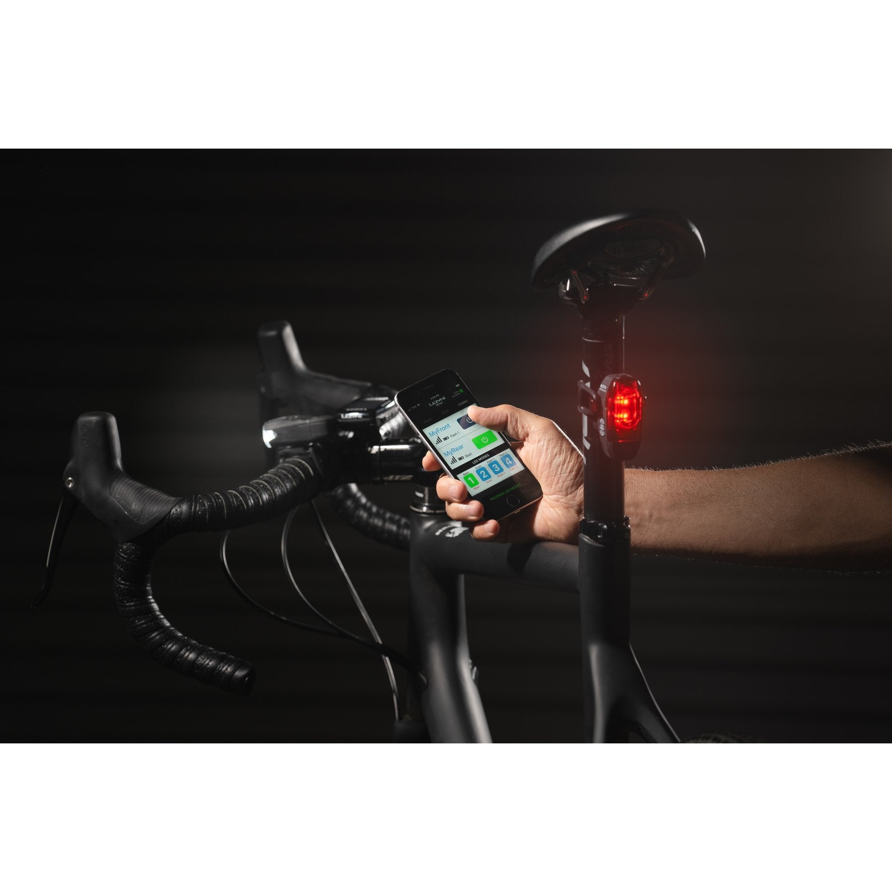 Combo éclairage vélo LED Lezyne KTV Smart Pro