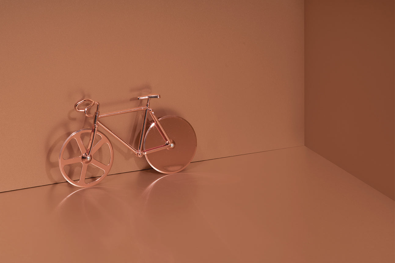 Copper Bike Pizza Cutter
