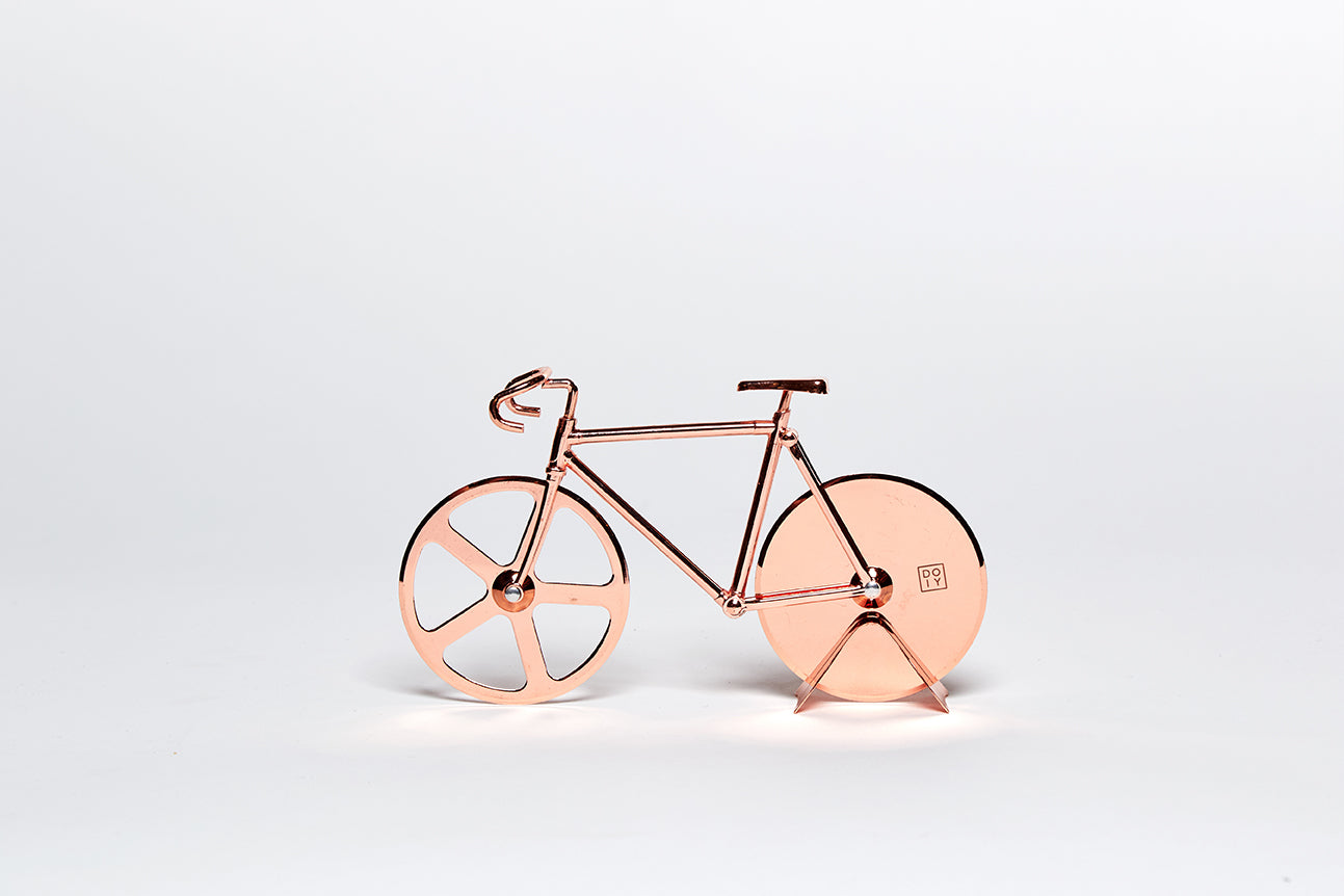Copper Bike Pizza Cutter