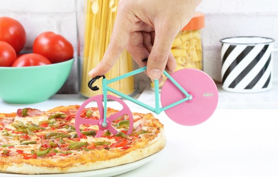 Wassermelonen-Fahrrad-Pizzaschneider