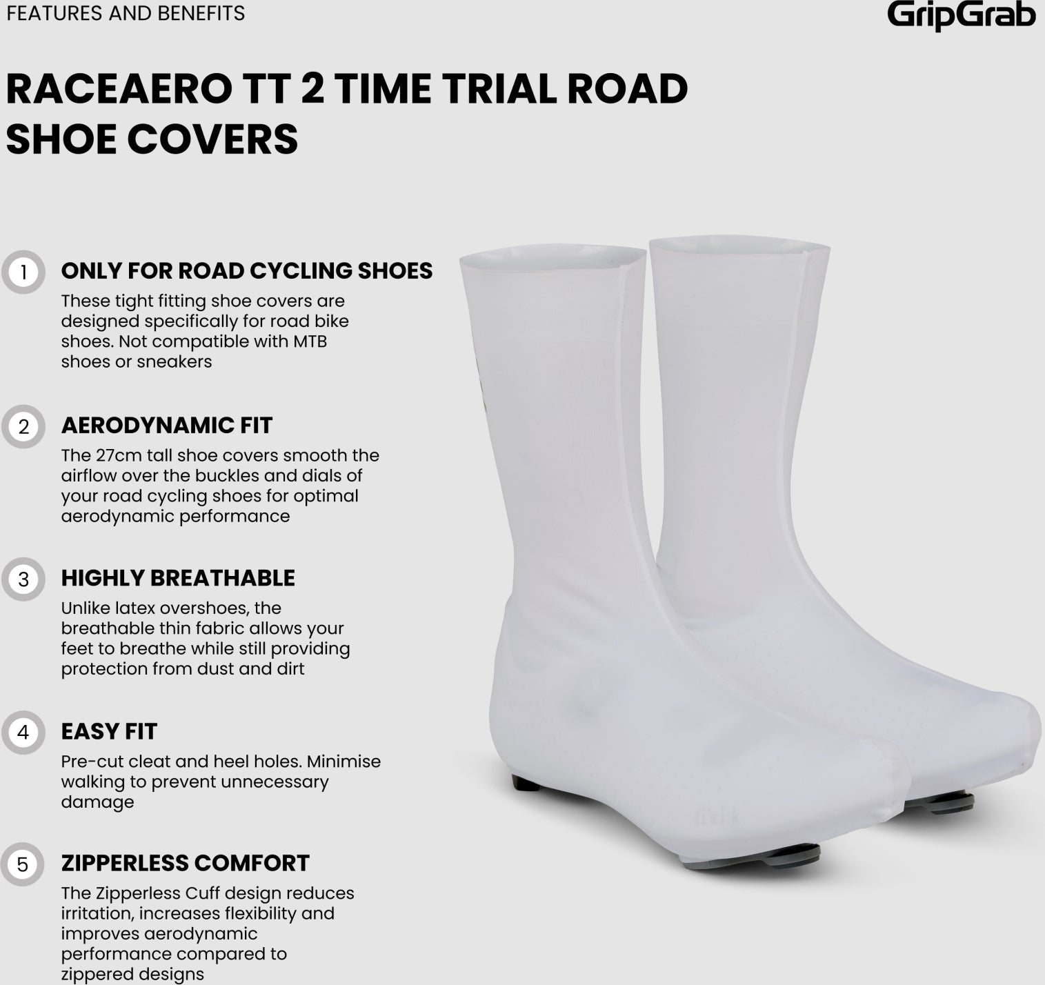 RaceAero TT 2 Zeitfahr-Radschuhüberzüge