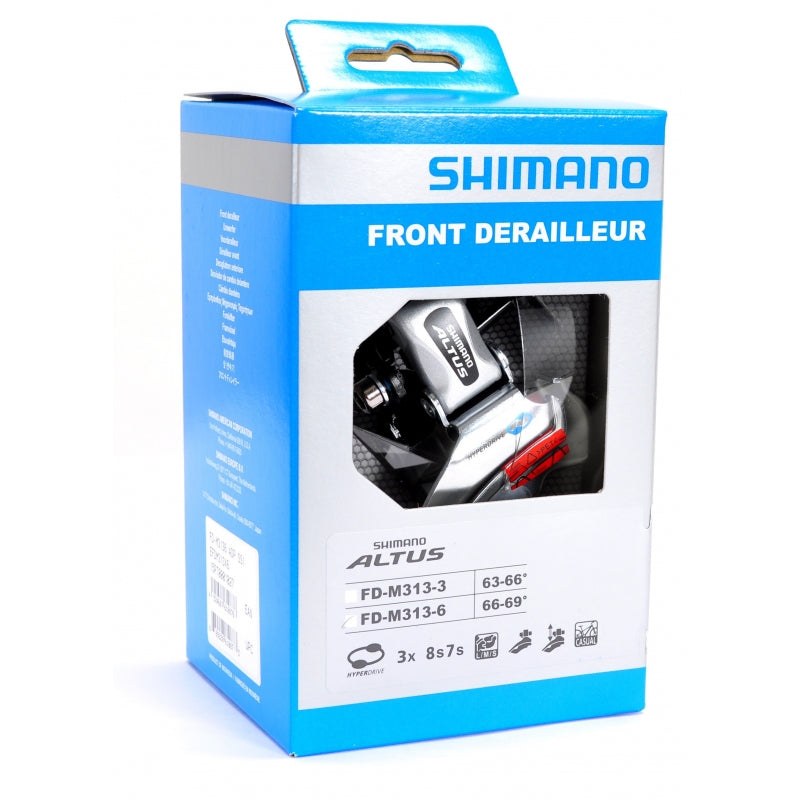 Dérailleur avant triple à collier haut Shimano Altus FD-M313