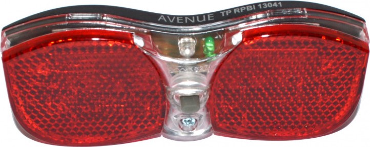 Eclairage arrière de vélo PNA 3 LED à fixation sur porte-bagages