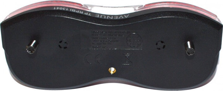 Eclairage arrière de vélo PNA 3 LED à fixation sur porte-bagages