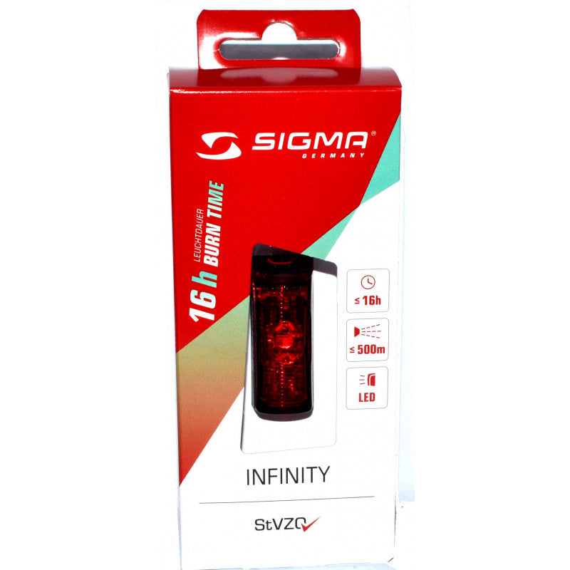 Luz trasera para bicicleta Sigma Infinity USB