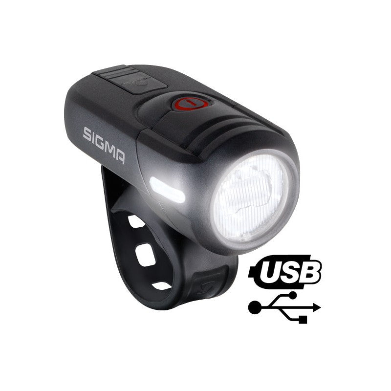 Eclairage avant pour vélo USB Sigma Aura 45