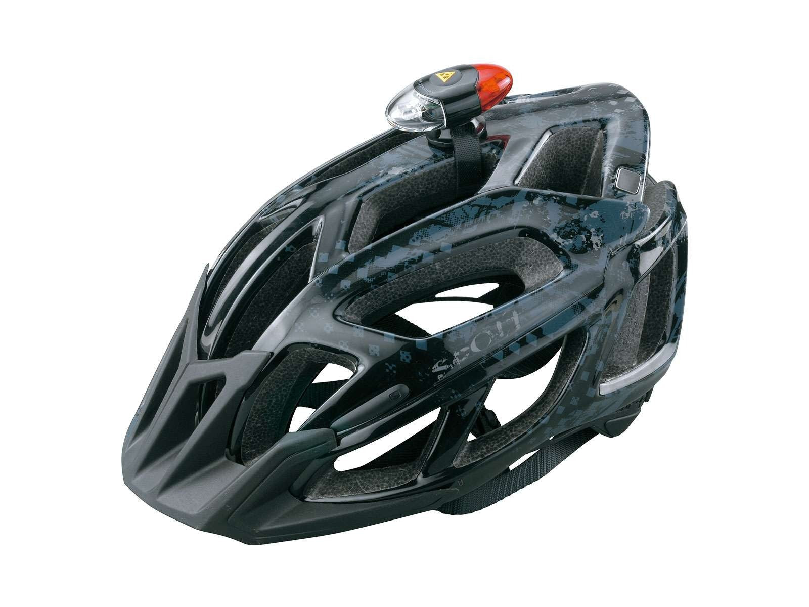 Topeak Headlux bicycle helmet lighting