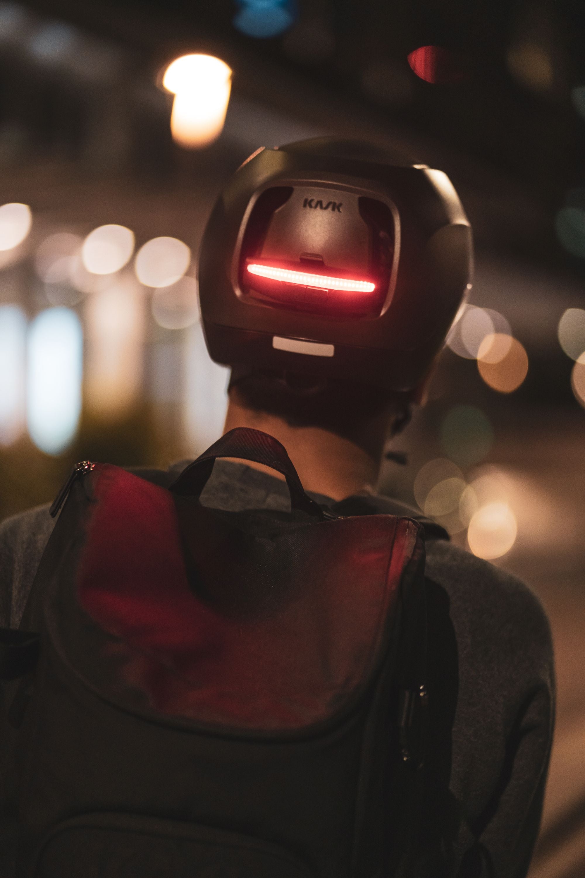 Kask Limelight bicycle helmet lighting