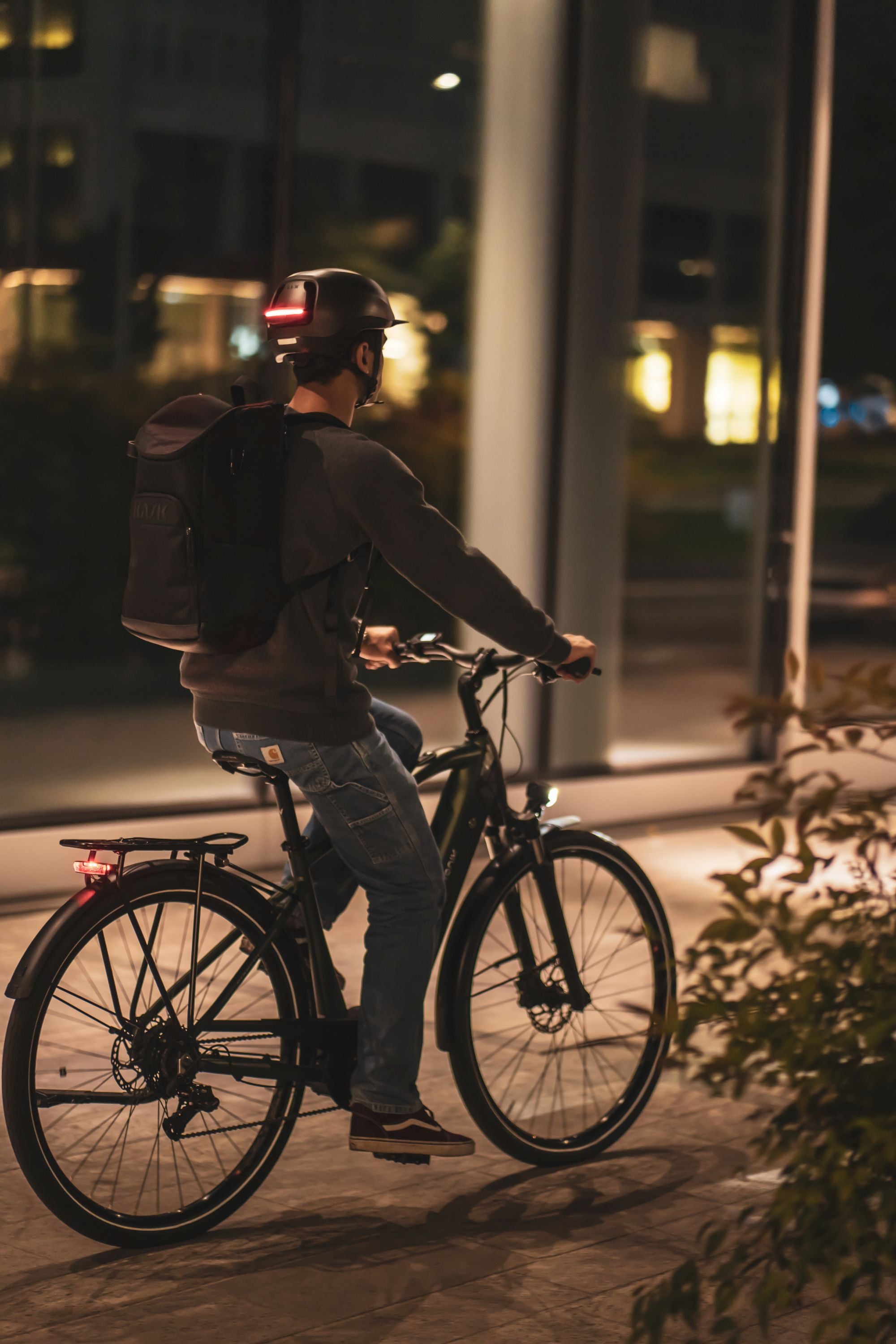 Kask Limelight bicycle helmet lighting