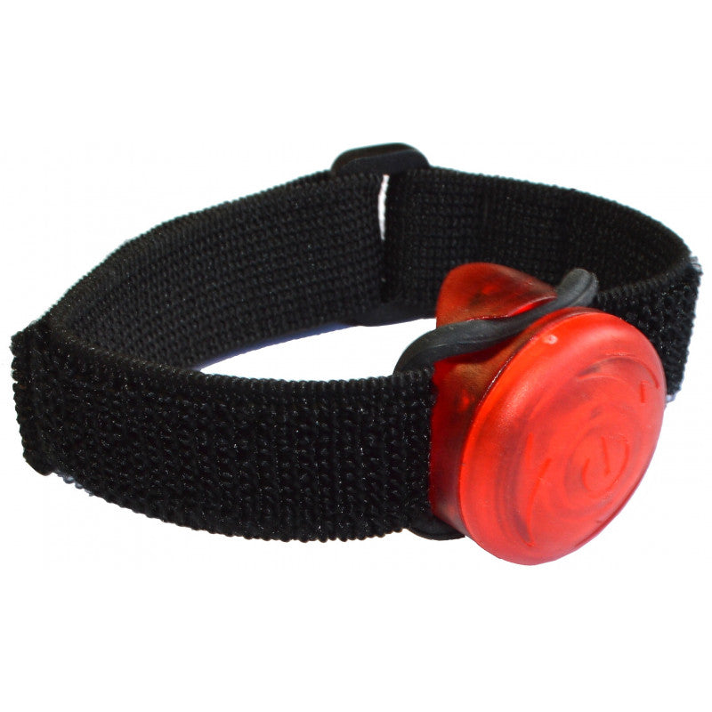 Eclairage pour casque vélo ou brassard LED