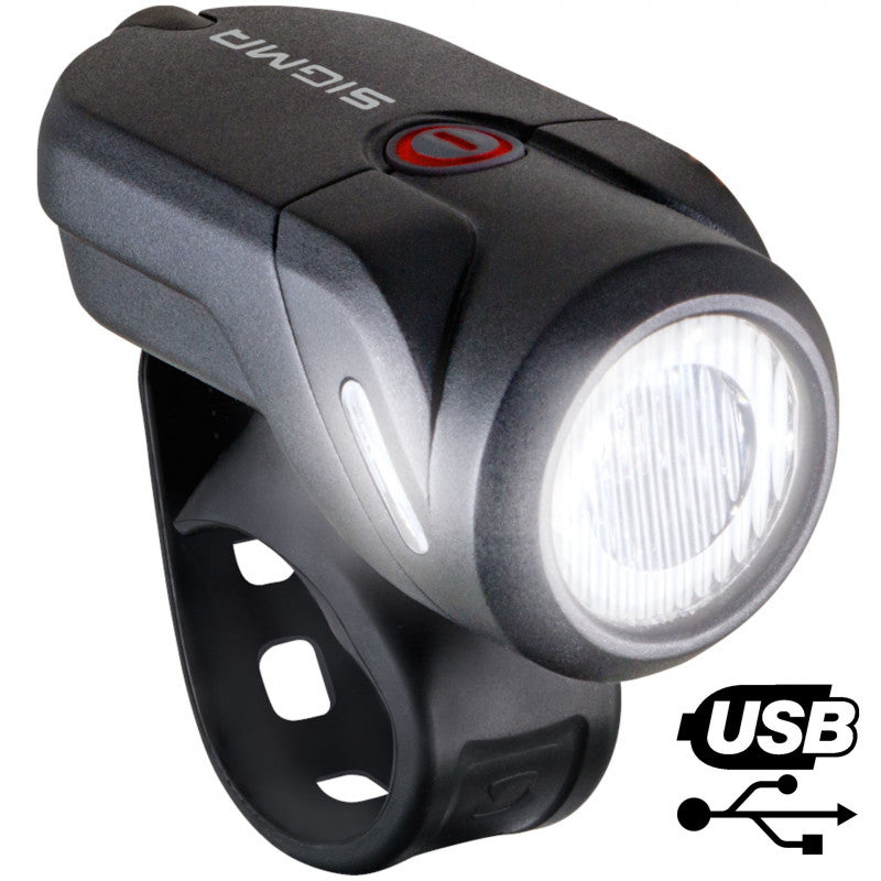 Eclairage pour vélo avant USB Sigma Aura 35