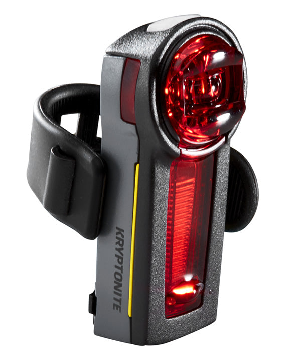 Eclairage vélo arrière avec feu stop LED Kryptonite Incite XBR