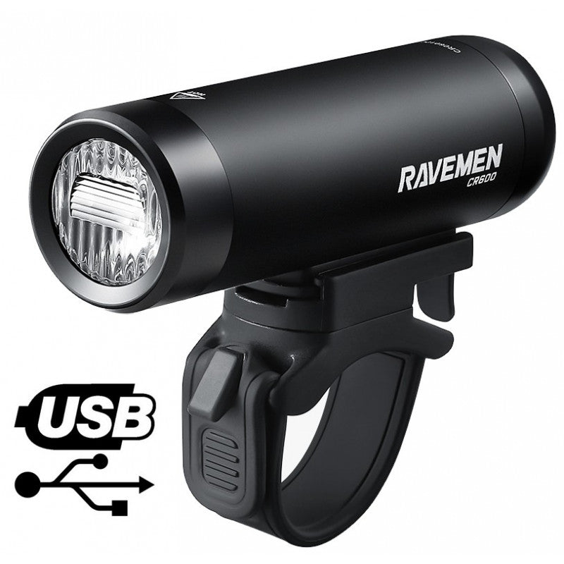 Ravemen CR600 USB-Fahrradlicht vorne