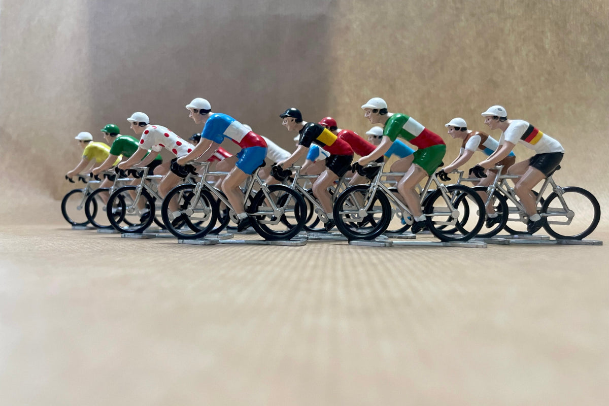 Figurine cycliste Roger - Maillot jaune