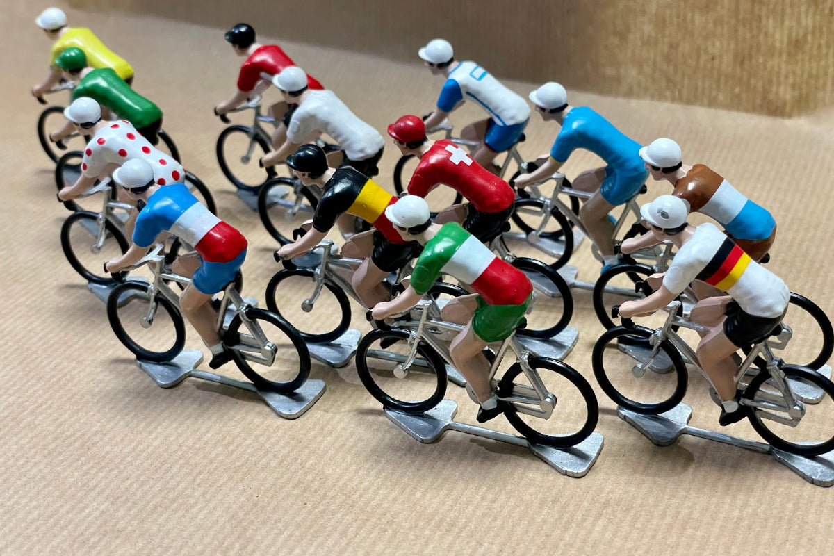 Figurine cycliste Roger - Maillot Vert