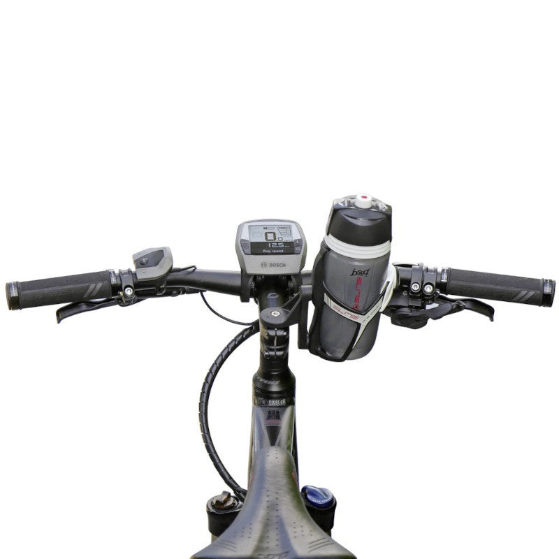 Fixation Klickfix pour porte-bidon sur capot de direction