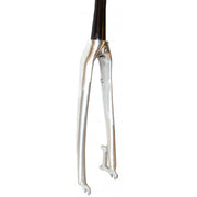 Fourche aluminium EXS pour vélo de route à disque et pivot conique