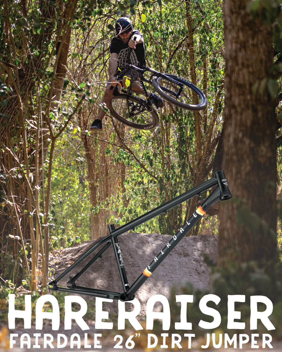 Forcella per bici Fairdale Harraiser 26 Dirt MTB