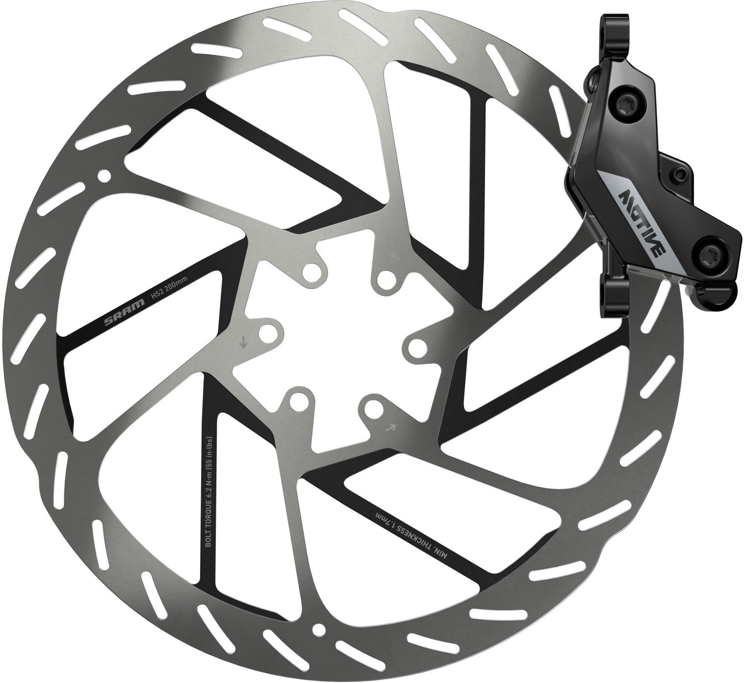 Frein à disque hydraulique SRAM Motive Silver