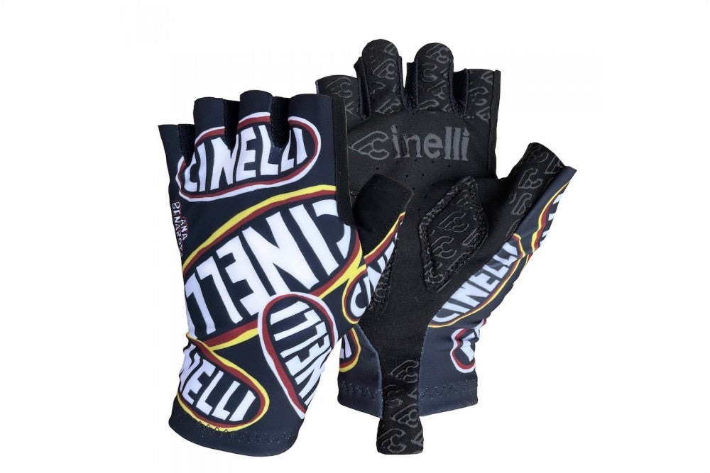 Guantes ciclismo cortos Cinelli Ana Benaroya Eyes 4 U