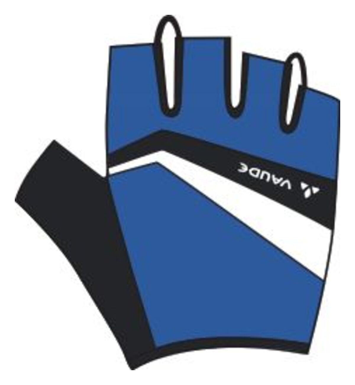 Gants courts de vélo pour homme Active Vaude