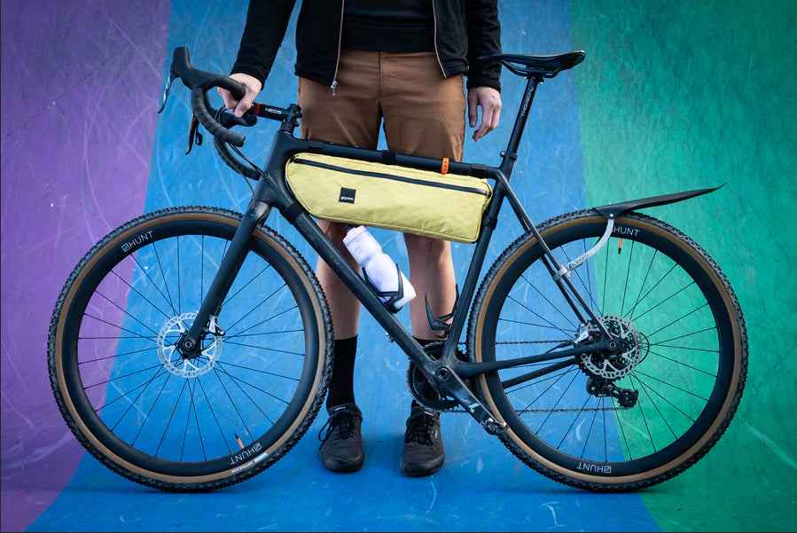 Garde-boue arrière Ass Savers Win Wing Gravel - Black Dot