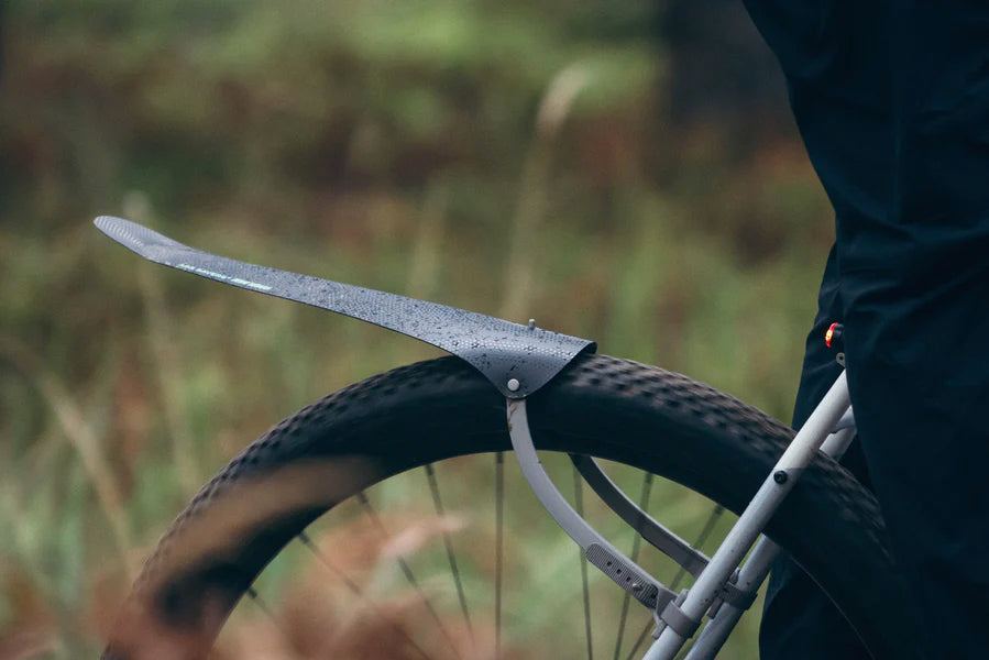 Garde-boue arrière Ass Savers Win Wing Gravel - Black Dot