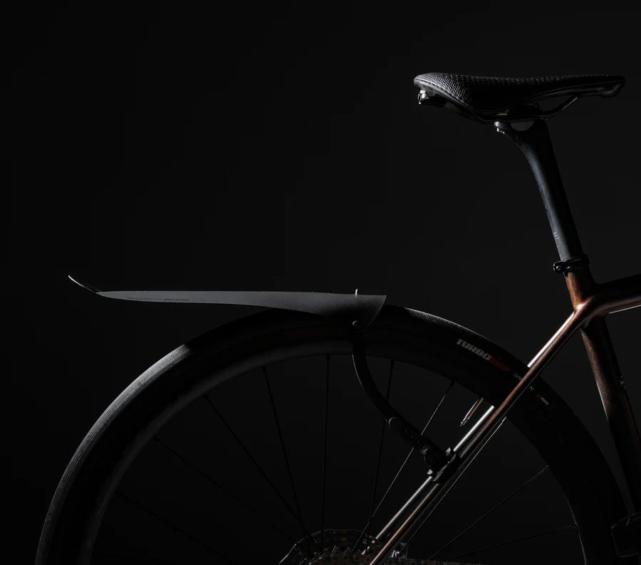 Ass Savers Win Wing Road Rear Fender - Stealth Black