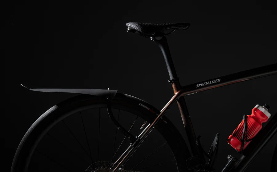 Ass Savers Win Wing Road Rear Fender - Stealth Black