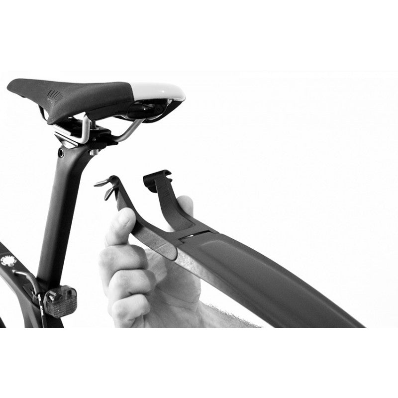 Garde-boue arrière Polisport S-Mud pour rails de selle