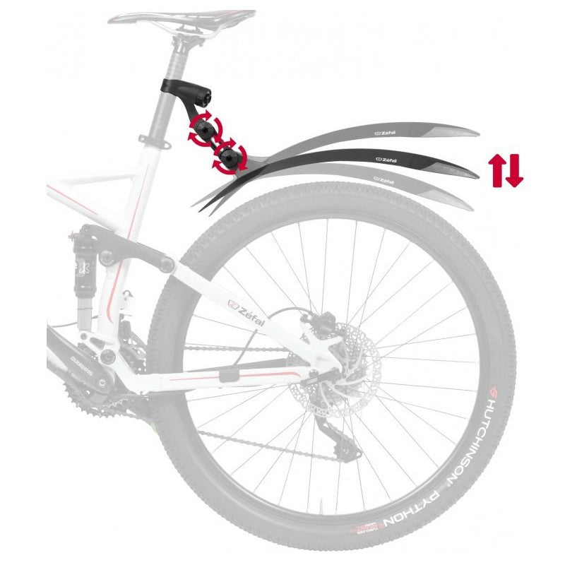 Garde-boue arrière Zefal Deflector RM90+