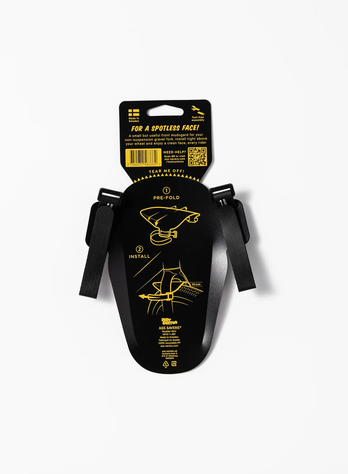 Garde-boue avant Ass Savers Mudder Mini Bits N' Peaces