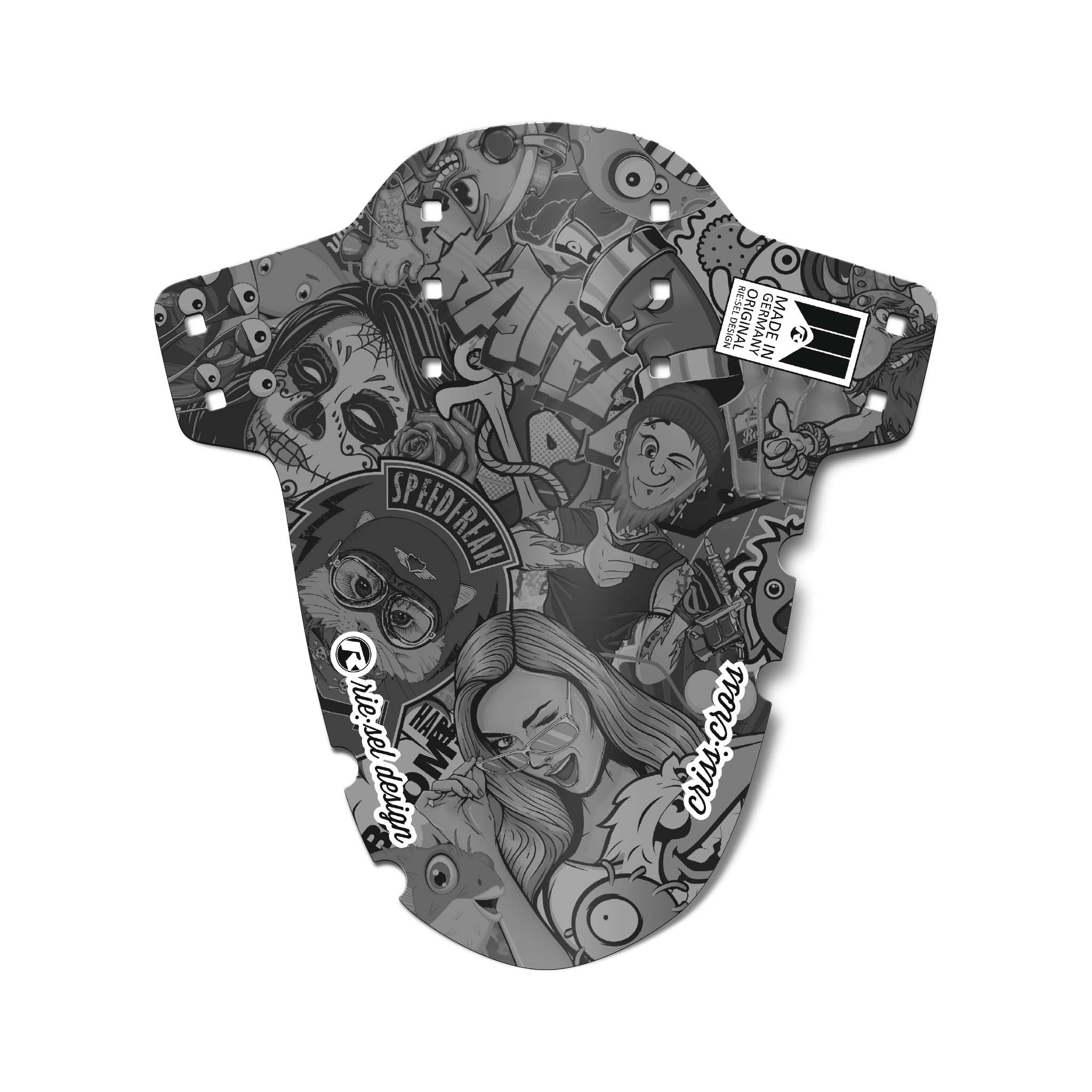 Garde-boue avant de Gravel Riesel Design CRISS:CROSS