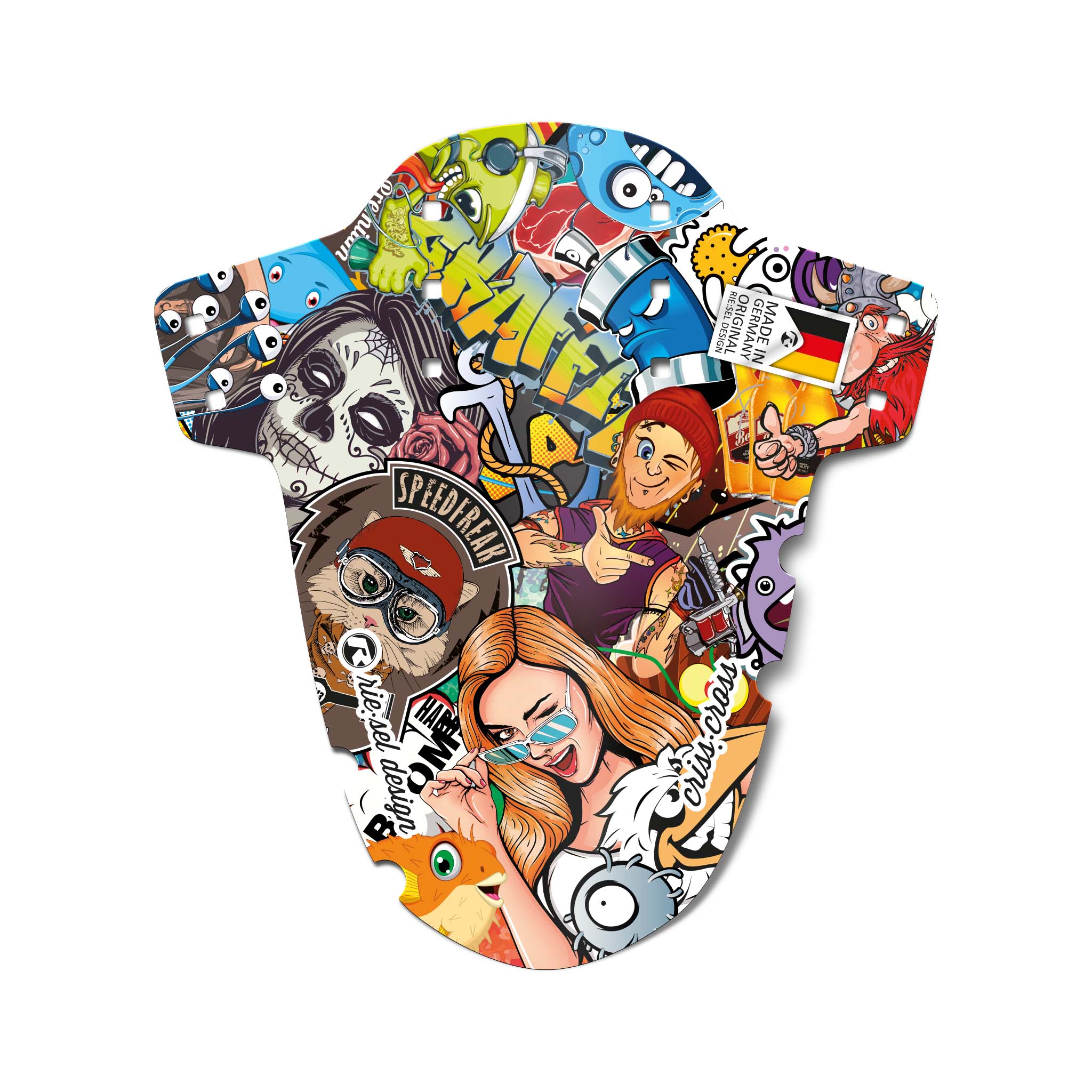 Garde-boue avant de Gravel Riesel Design CRISS:CROSS