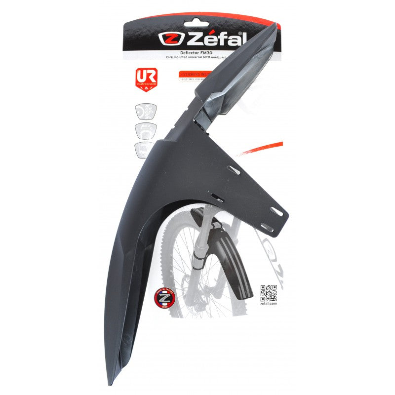 Garde-boue avant personnalisable Zefal Deflector FM30