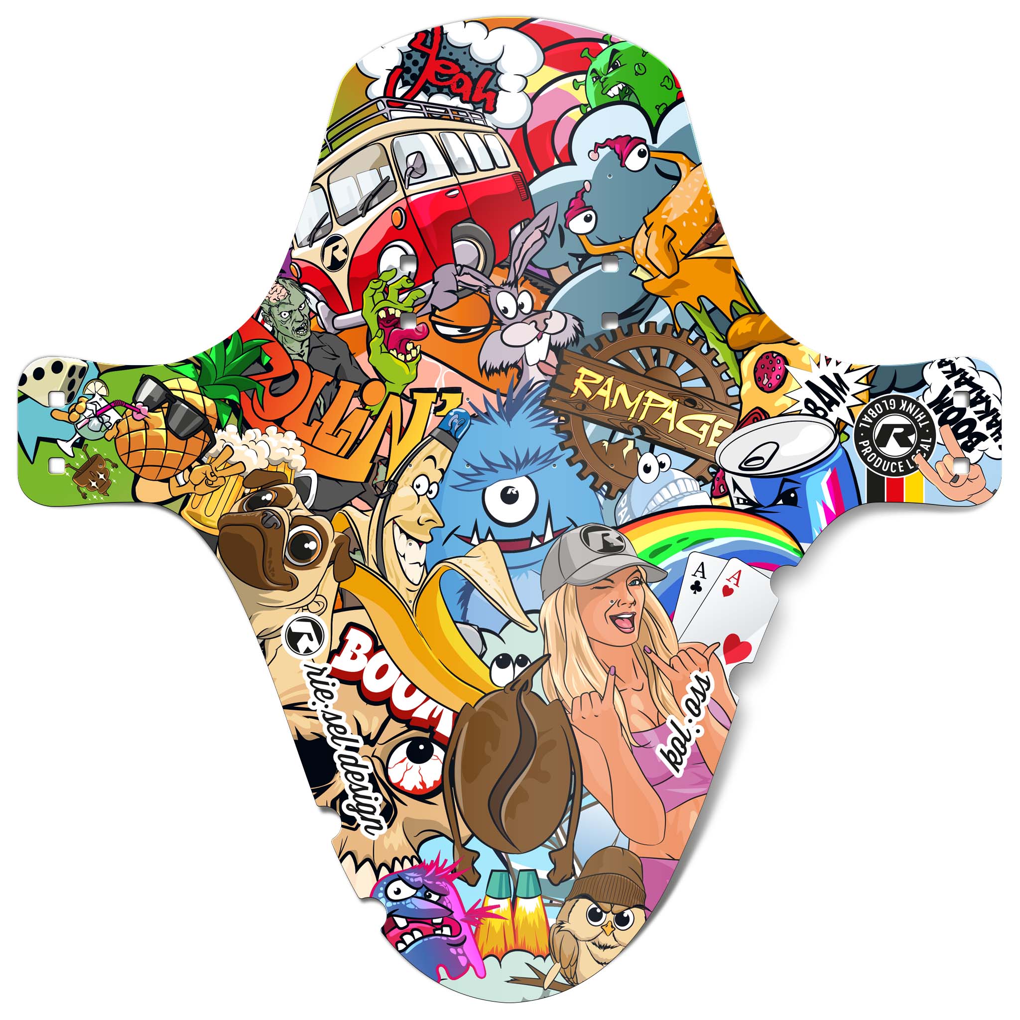 Stickerbomb eyecatcher